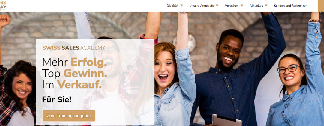 Swiss Sales Academy – Erfolg im Verkauf