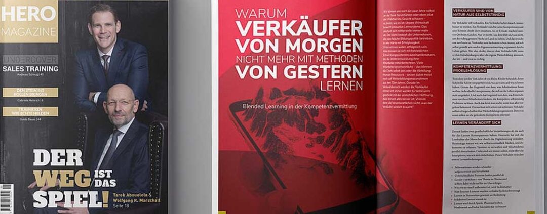 Innovative Lernsysteme für die Verkäufer von morgen