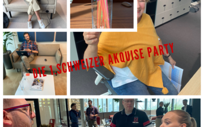 Einladung zur Schweizer Akquise-Party vom 16. Mai 2023!
