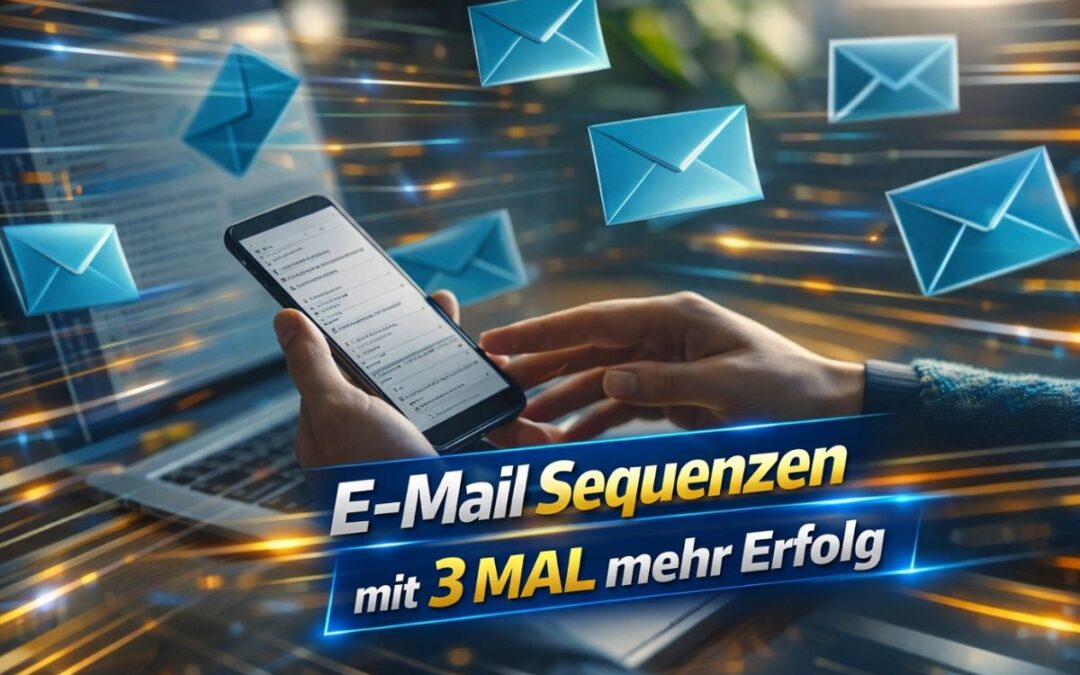 E-Mail-Sequenzen mit KI: Von 8% auf 28% Meeting-Rate – mit fünf Mails in zehn Minuten