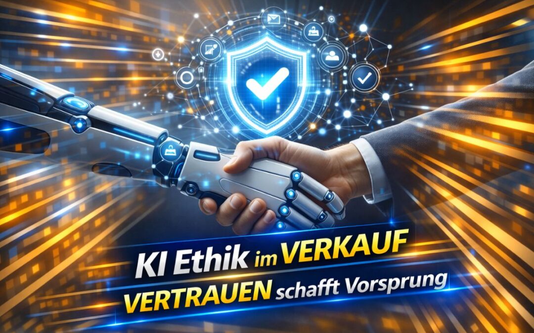 KI-Ethik im Verkauf: Drei Regeln, die Vertrauen aufbauen statt zerstören – und 120’000 Franken sichern