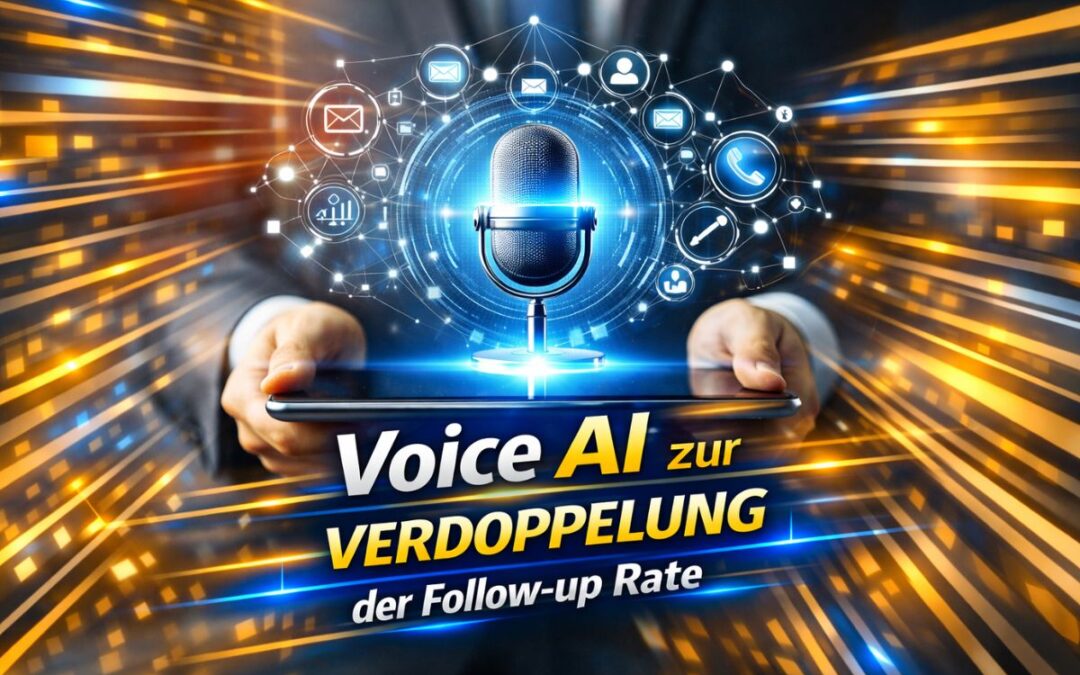 Voice AI im Verkauf: 5 Minuten sprechen, 40 Minuten sparen – Follow-up-Quote von 50% auf 100%